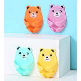 Ayıcık Desenli Çok Amaçlı 4 lü Fiş Tutucu 