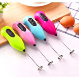 Mini Pilli Karıştırıcı Ve Köpürtücü El Mikseri 