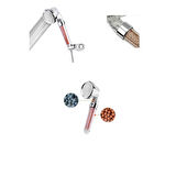 Renk Değiştiren Led Işıklı Su Tasarruflu Basınçlı Duş Başlığı 