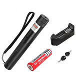 Şarjlı Yeşil Lazer Yakıcı Pointer 15 Km Lazer 1000 Mv 