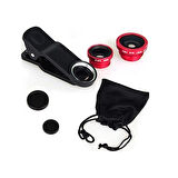 Balık Gözü Cep Telefonu Lensi (Tüm Modellere Uyumlu) 