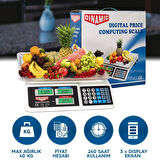Elektronik Terazi 40 Kg 