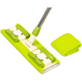 Sihirli Spin Mop Teleskopik Çok Amaçlı Mop +1 Bez Hediyeli - Mor 