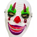 Delirten Gülüş Psikopat Palyaço Temalı Joker Maskesi 