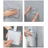 Hijyenik Klozet Temizleme Silikonu Esnek Fırça 