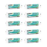 FLOREX - MİNİ ÇÖP TORBASI MİNİ 44X45 BEYAZ RULO 40 YAPRAK ÇT524  - 10 RULO