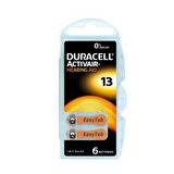 DURACELL - İŞİTME CİHAZI PİLİ 6 ADET REF:13