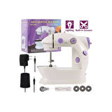 Dikiş Makinesi Sew Whiz Elektrikli Veya Pille Çalışabilen Çift Kademeli Işıklı Mini ( Lisinya )