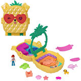 JFV00 Polly Pocket Ananas Köpekçik Plajı Mini Oyun Seti