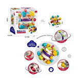 BIB6034-Vardem 6 in 1 Diş Kaşıyıcılı Bebek Topu
