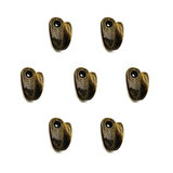 Büyük Tekli Fincan Askı, Dekor Askısı - Antik, 100 Adet, 12x23x30 Mm ( Lisinya )