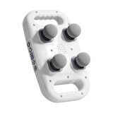 4 Başlıklı Masaj Tabancası - Ergonomik Derin Doku Sırt ve Boyun Masaj Aleti Ağrı ve Sızı Giderici