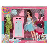 02453 Cindy Doll Dolaplı Makyaj Masalı Bebek -Oydaş Oyuncak