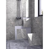 Gri Mermer Desen Duvar Sticker (30*30) ( Lisinya )