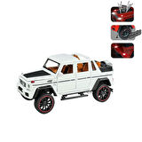 HCL-902 Çek Bırak 1:22 Sesli ve Işıklı Metal Jeep -Vardem