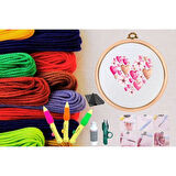 Punch Seti Nakış Seti Kasnaklı Kendin Yap Seti Seri 111