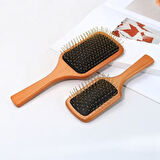 Çelik İğne Uçlu Bambu Tarak 21 cm 12'li Paket