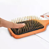 Çelik İğne Uçlu Bambu Tarak 21 cm 12'li Paket