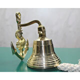 Pirinç Duvara Asmalı Çapalı Çan 6098 ( Lisinya )