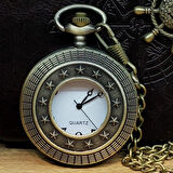 Metal Köstekli Cep Saati