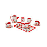 4939 SUN-YFN-LCH-METAL ÇAY SETİ ÇİÇEK DSN 2A 12PRÇ