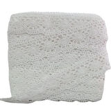Kopanaki Dantel En 5 Cm Badem Model Beyaz 1 Metre