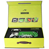 HJ8003-1  Metal Kumandalı Çöp Arabası -Gepettoys