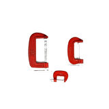 Doğrama Ve Metal Sıkma Sıkıştırma İçin 3lü Mini Mengene Aparat ( Lisinya )