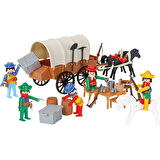 04 003 Mini Mekanik Seri 3 Kovboy Arabası -Pilsan Oyuncak