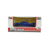 Çek Bırak Metal Arabalar 13 cm - SR2212- Mavi (Lisinya)