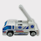 Küçük Metal Sağlık Hizmetleri Araçları 7 Cm - Merdivenli (Lisinya)