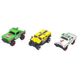 3'lü Araba Off-Road Seti - Die Cast - DS045 (Lisinya)