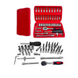 Cr-v Max 1/4 Cırcırlı 46 Parça Lokma Anahtar Takımı Bits Uç Seti Tam Set Germany ( Lisinya )