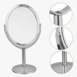 Ayaklı Oval Ayna 13 x 15 Cm