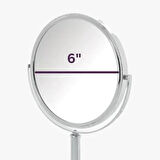 Ayaklı Oval Ayna 13 x 15 Cm