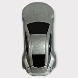 Metal Mini Arabalar  8 cm - Gri - 1 (Lisinya)