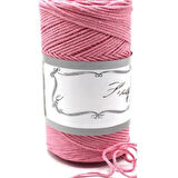 Pamuk Makrome 2 Mm Pembe