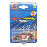 Çek Bırak Metal Küçük Arabalar 8 cm - SH40031 - Kırmızı (Lisinya)