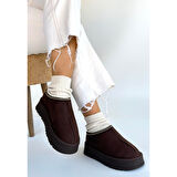 Foyk Kahverengi Süet Bot - Lisinya