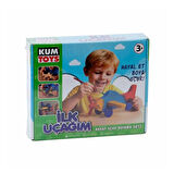 KM5869 KUMTOYS İLK UÇAĞIM AHŞAP BOYAMA SETİ