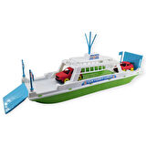 Feribot Araç Taşııyan Gemi 45 cm - Yeşil (Lisinya)