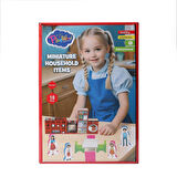 ONY-407 Ahşap Minyatür Ev Eşyaları -Onyıl Oyuncak