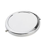 Promosyon Yuvarlak Cep Aynası Gümüş Renk