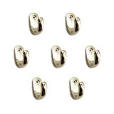 Büyük Tekli Fincan Askı, Dekor Askısı - Nikel, 12x23x30 Mm ( Lisinya )