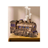 Tren Şeklinde Buharlı Oda Hava Nemlendirici Işık Buhar Makinesi Kumandalı ( Lisinya )