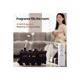 Tren Şeklinde Buharlı Oda Hava Nemlendirici Işık Buhar Makinesi Kumandalı ( Lisinya )