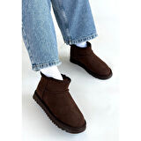 Elsa Kahverengi Süet Bot - Lisinya