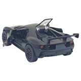 Çek Bırak Metal Arabalar 12 cm - 36121C - Siyah (Lisinya)