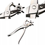 İkili Kemer Delme Ve Perçin Atma Pensesi Takımı (yedekli) ( Lisinya )