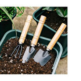 Portatif Kazma Kürek Tırmık Seti ( Lisinya )